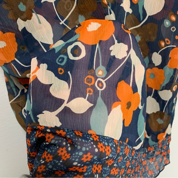 Vintage Forever 21 Y2K Babydoll Sheer Crinkle Tunic Mini‎ Dress Size Small Boho - Picture 11 of 13